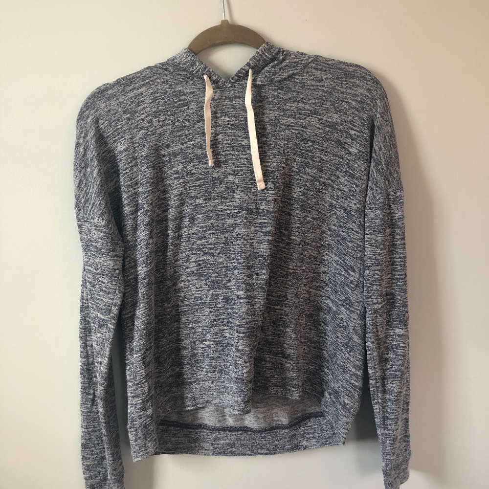 Forever 21 grey heather light hoodie